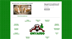 Desktop Screenshot of bassetrescue.ca